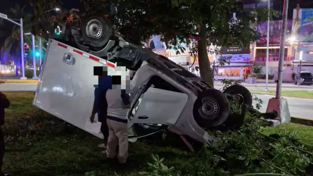 La presunta causa del accidente se debió al exceso de velocidad