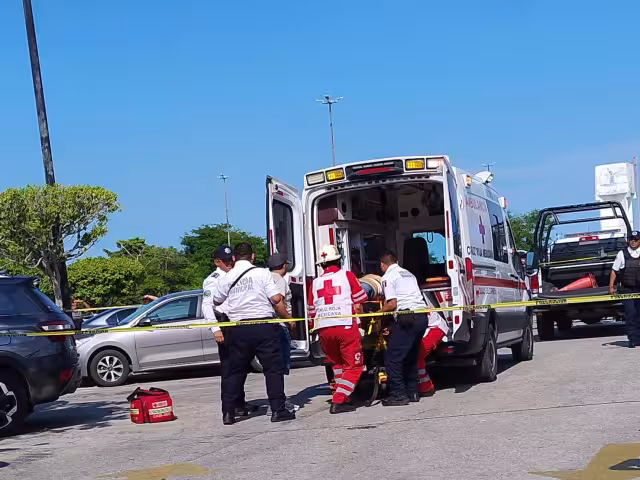 El área fue acordonada