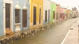 Huracán Beryl llegaría   el viernes a territorio campechano