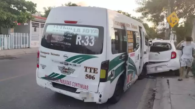 Registran al menos cuatro accidentes viales en la mañana del martes en Cancún