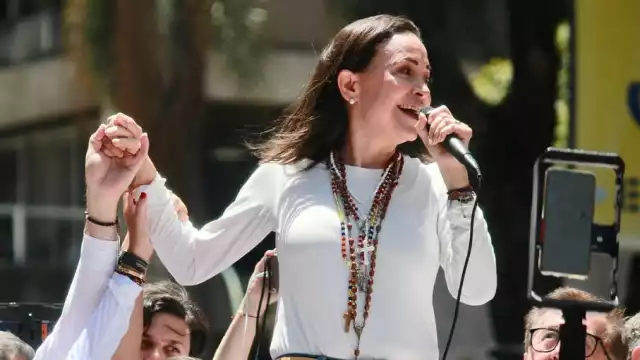María Corina Machado, líder de la oposición venezolana