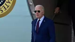Joe Biden viajó a Francia para conmemorar el 80º Aniversario del desembarco de Normandía