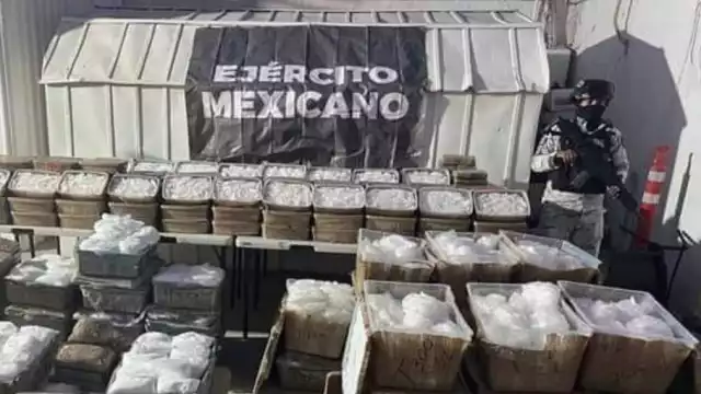 Durante este sexenio se han decomisado más de ocho mil kilos de fentanilo, aseguró el titular de Marina