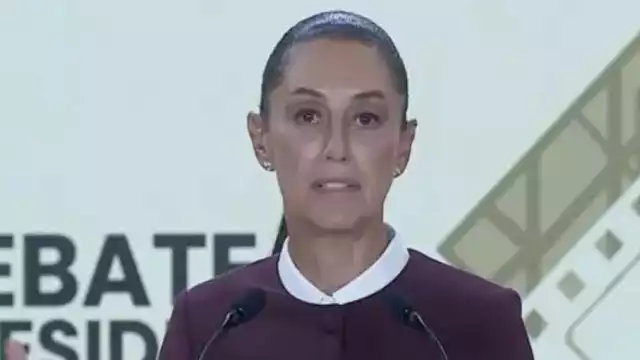 Claudia Sheinbaum, candidata presidencial de la coalición Sigamos Haciendo Historia
