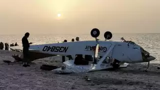 Avioneta se desploma en Ciudad del Carmen, Campeche