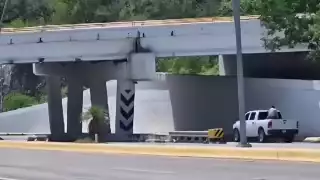 Hallan manta con amenazas en la autopista Campeche–Champotón 