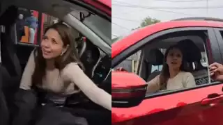 Lady Claxon crea caos en Edomex y se hace viral: VIDEO