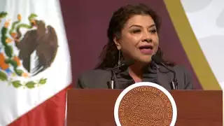 Clara Brugada presenta el modelo de “Caminos de Mujeres Libres y Seguras” en Encuentro Nacional Municipal