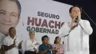 Desde Chankom, Joaquín Díaz Mena exige justicia y rinde homenaje a la memoria de simpatizante fallecido 