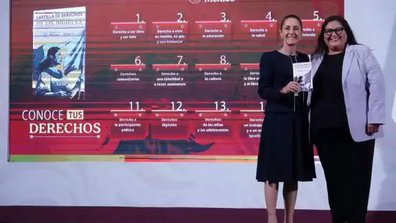 La presidenta Claudia Sheinbaum destacó la importancia de esta iniciativa y anunció la creación de una red nacional de mujeres voluntarias La presidenta Claudia Sheinbaum destacó la importancia de esta iniciativa y anunció la creación de una red nacional de mujeres voluntarias