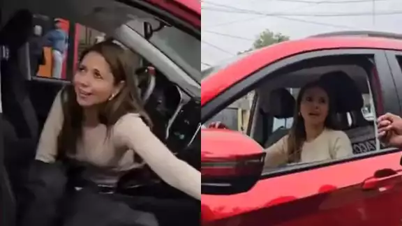 Piden hacer viral a 'Lady Claxon', conductora que desató caos en la CDMX Piden hacer viral a 'Lady Claxon', conductora que desató caos en la CDMX