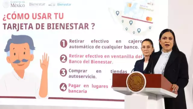 La titular de Bienestar, Ariadna Montiel, informó que más de 5.8 millones de beneficiarios ya han recibido su apoyo correspondiente al bimestre marzo-abril