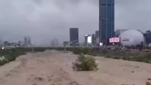 La Tormenta Tropical Alberto tocó tierra este jueves a las 4:30 horas en Ciudad Madero. Tamaulipas