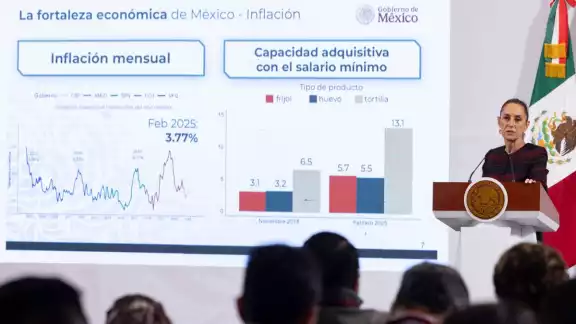 Claudia Sheinbaum subrayó que su gobierno mantendrá el diálogo con Estados Unidos, pero también está comprometido a proteger la planta productiva nacional Claudia Sheinbaum subrayó que su gobierno mantendrá el diálogo con Estados Unidos, pero también está comprometido a proteger la planta productiva nacional