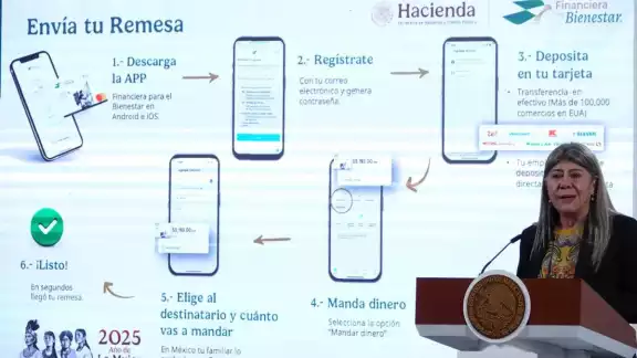 Rocío Mejía, directora general de Financiera para el Bienestar (Finabien) Rocío Mejía, directora general de Financiera para el Bienestar (Finabien)
