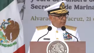 Titular de Marina destaca que hay “una Armada hecha a la medida del pueblo de México”
