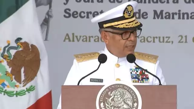 Raymundo Pedro Morales Ángeles, secretario de Marina