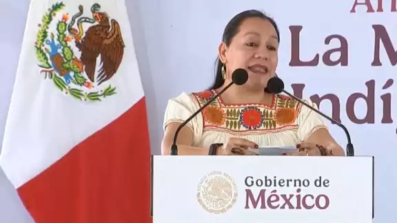 María Luisa Albores González, titular de Alimentación para el Bienestar