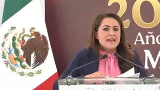 Gobernadora de Aguascalientes respalda a Claudia Sheinbaum y pide más infraestructura para el estado