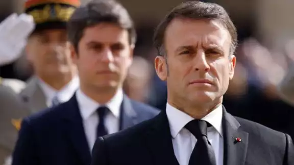 Emmanuel Macron, presidente de Francia