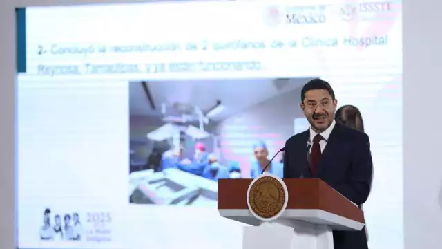 Martí Batres Guadarrama, director general del ISSSTE