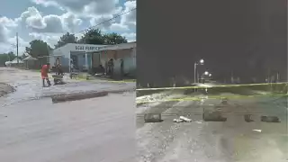 Surte efecto bloqueo en Don Samuel, Escárcega: Inician reparaciones de calles