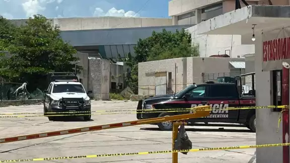 Este fue el predio desalojado en Cancún Este fue el predio desalojado en Cancún