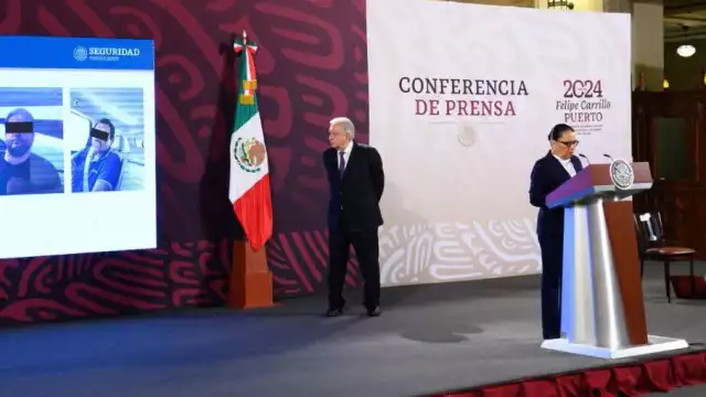 Rosa Icela Rodríguez, secretaria de Seguridad, señaló que el Gobierno ,mexicano no tuvo relación con las detenciones de Ismael 'Mayo'Zambada y Joaquín Guzmán López