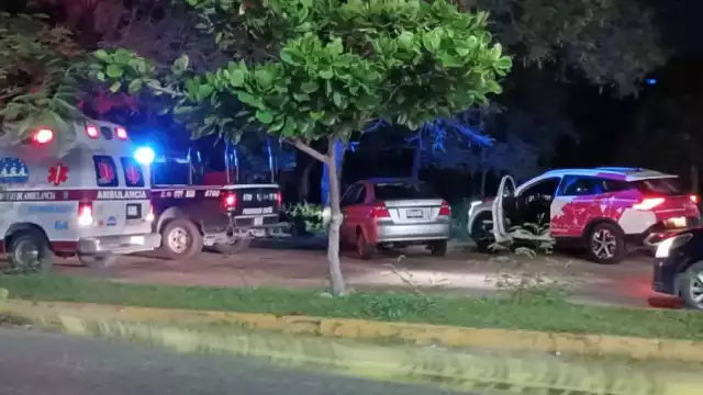 La agresión se convirtió en un accidente