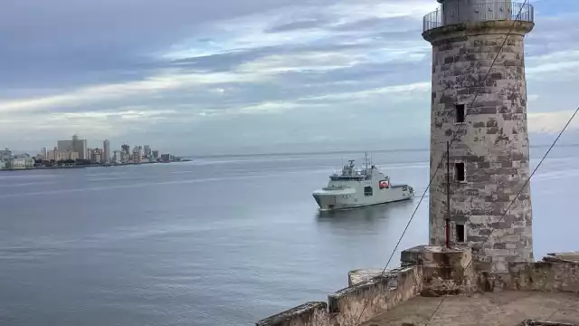El buque canadiense 'Margaret Brooke' arribó a La Habana, Cuba, horas después de los submarinos nucleares de Rusia y Estados Unidos