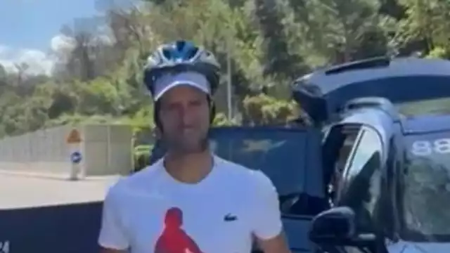“Esta vez vengo preparado” aseguró con humor el tenista serbio, Novak Djokovic