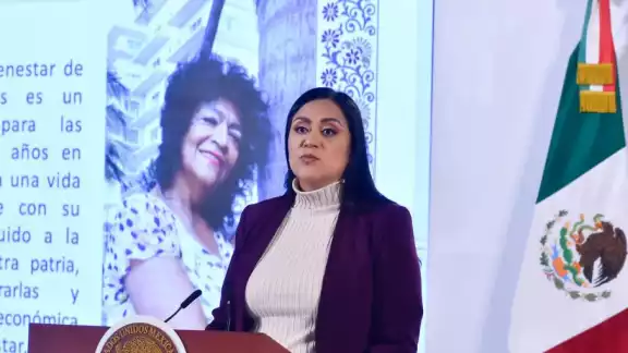 Ariadna Montiel, titular de la secretaría de Bienestar