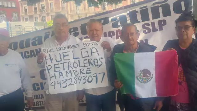 Derechos laborales ignorados: petroleros en huelga de hambre por justicia