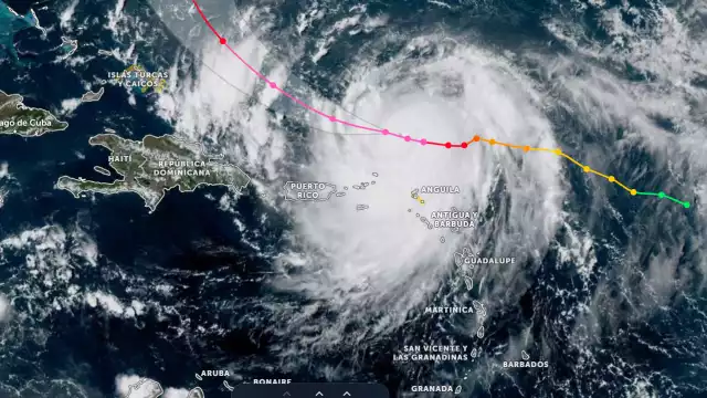 El huracán Erin alcanzó categoría 5, pero no representa riesgo inmediato para México.