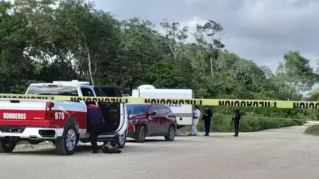 El cuerpo estaba envuelto en una cobija y presentaba signos de tortura