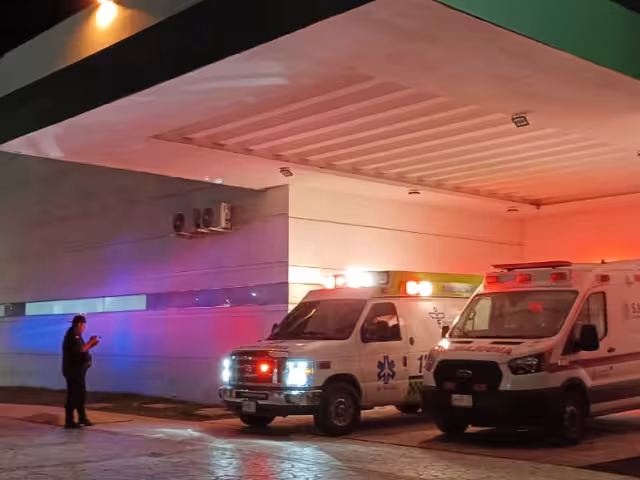 Se reportó que el herido recibió un impacto en su pierna