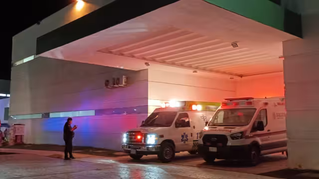 Se reportó que el herido recibió un impacto en su pierna