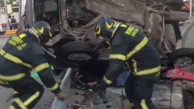 Accidente deja dos muertos