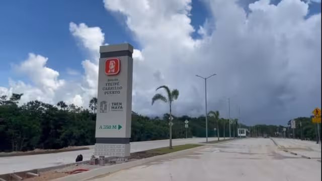 Todo está listo para la estación del Tren Maya Felipe Carrillo; usuarios se dicen emocionados