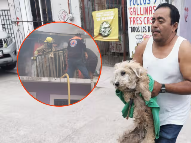 Intensa movilización de autoridades y cuerpos de emergencia en la Colonia Obrera debido a un incendio en una casa habitación