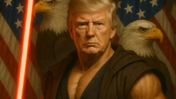 Trump se vuelve Sith en publicación de la Casa Blanca por 'May the Fourth' Trump se vuelve Sith en publicación de la Casa Blanca por 'May the Fourth'