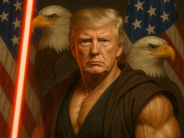 Trump se vuelve Sith en publicación de la Casa Blanca por 'May the Fourth'