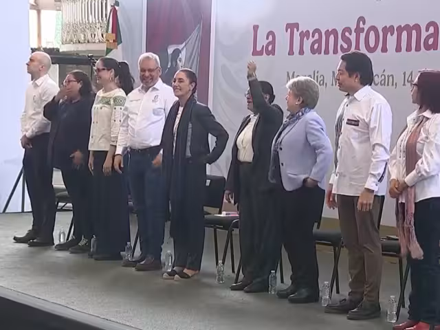 Educación y bienestar, prioridades en la visita de Claudia Sheinbaum a Michoacán