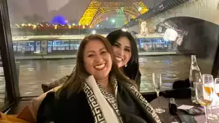 Gomita presume el viaje a París que le regaló a su mamá por Año Nuevo