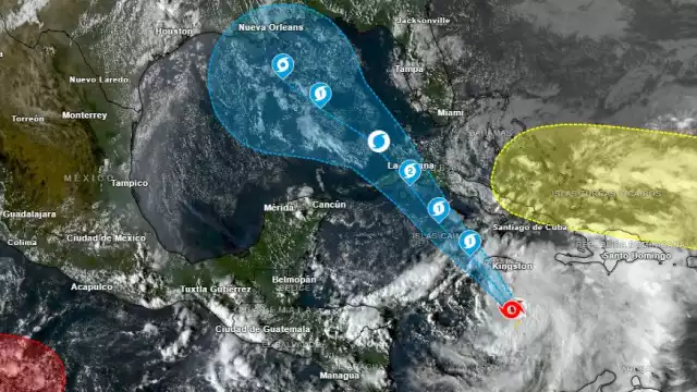 La depresión tropical Dieciocho se ha intensificado y ahora es la tormenta tropical Rafael, según la Conagua