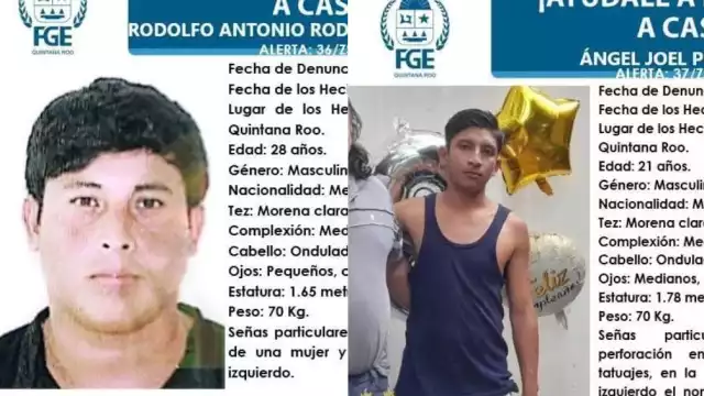 Uno de los jóvenes localizado fue trasladado al hospital debido a lesiones