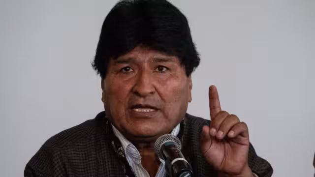 Evo Morales, expresidente de Bolivia