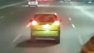 El vehículo ya fue asegurado por elementos de la SSP