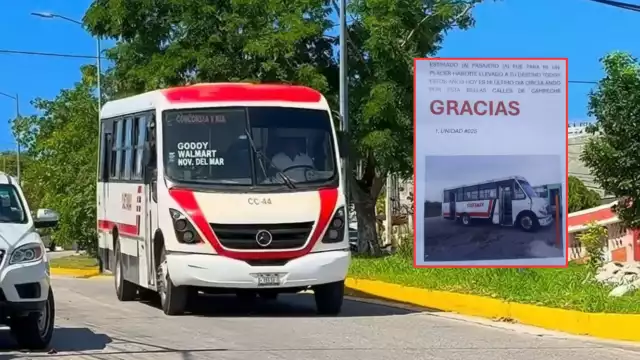 Los antiguos camiones Castamay realizan su último recorrido este martes en Campeche.