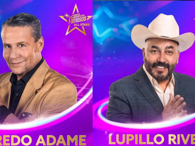 Lupillo Rivera y Alfredo Adame 